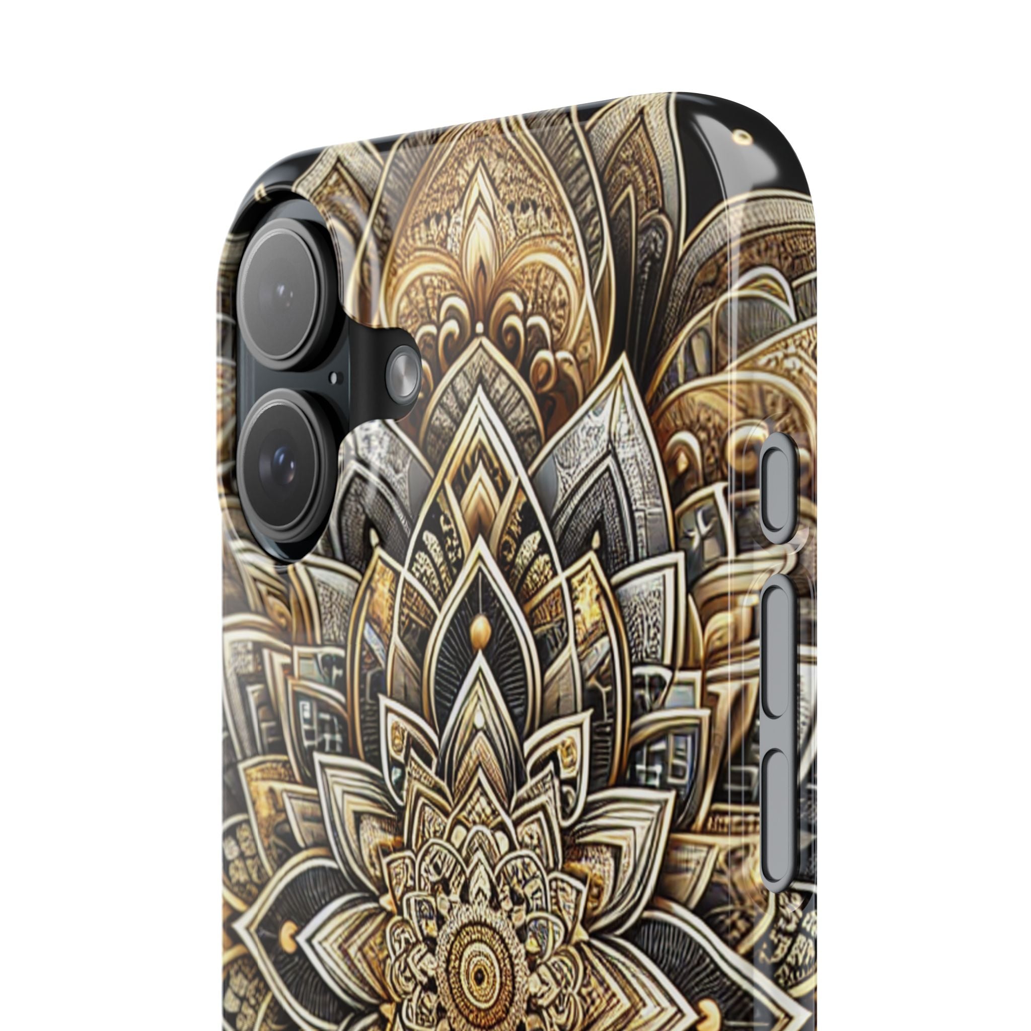 Ornate Mandala Phone Case | Boho Slim Cases for iPhone | Unique Art Gifts | Trendy Phone Accessories | Ideal for Her | Birthday & Holidays