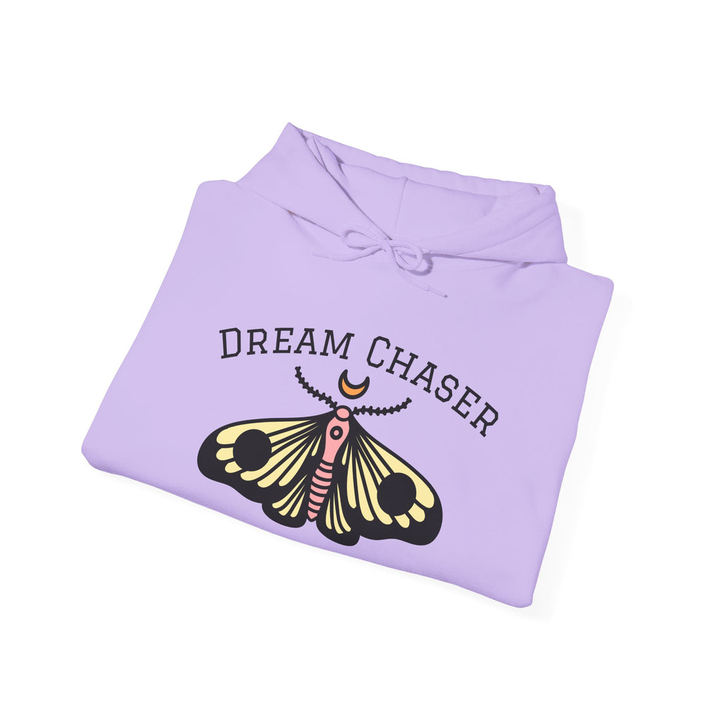 Dream Chaser Hooded Sweatshirt for Free Spirits, Cozy Gift, Motivational Apparel, Unisex Hoodie, Perfect for Every Occasion