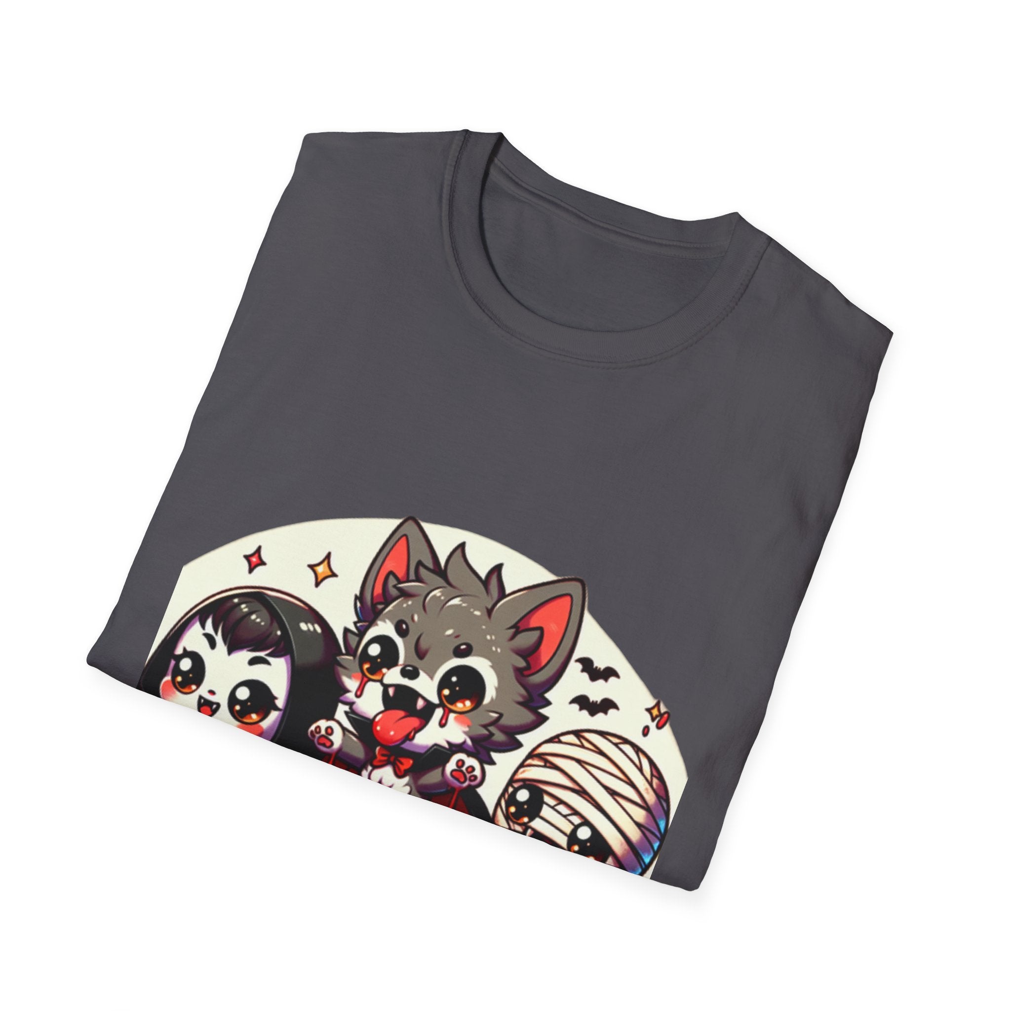 Cute Halloween Kids T-Shirt, Unisex Tee for Fall Festivals, Trick or Treat, Costume Party, Gift Idea