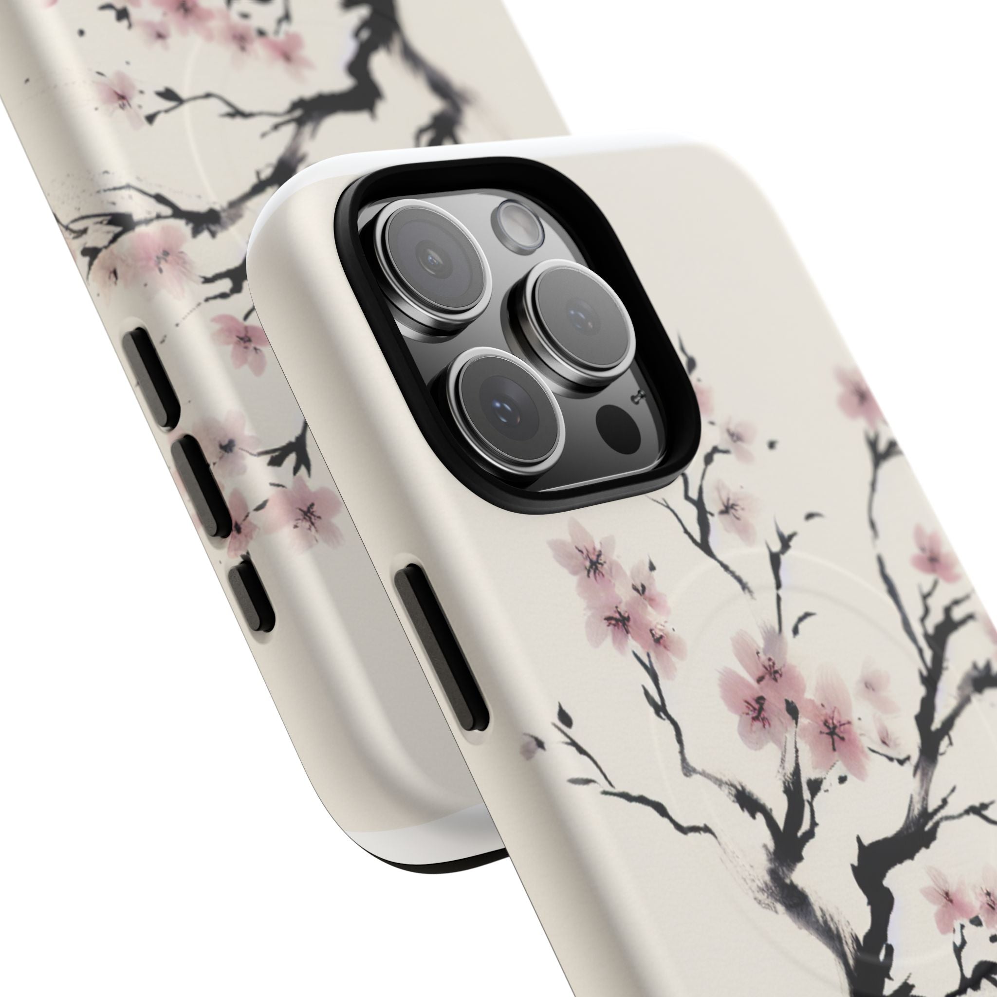 Cherry Blossom Tough Case, Floral Phone Cover, Protective Phone Case, Spring Gift, Unique Cell Phone Case