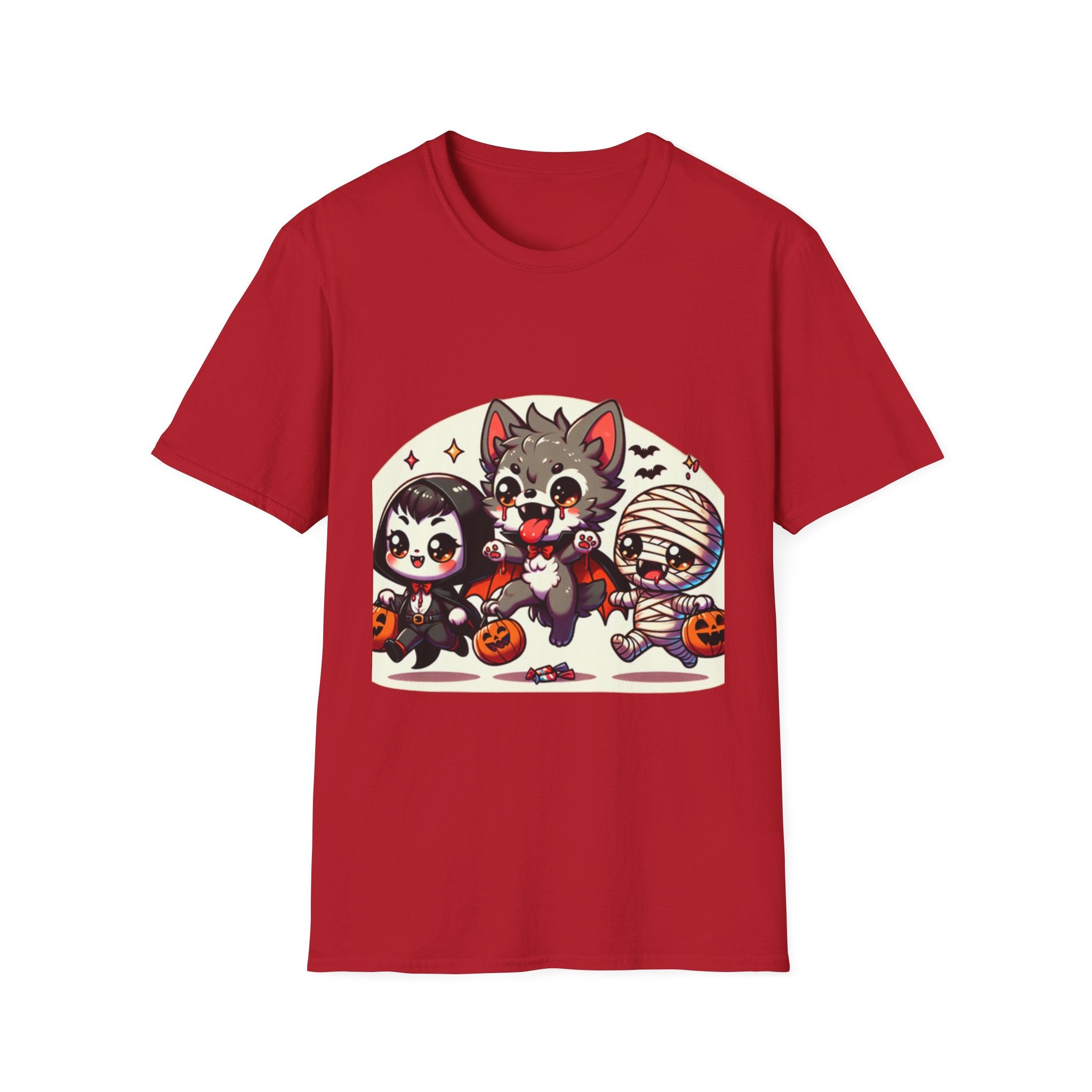 Cute Halloween Kids T-Shirt, Unisex Tee for Fall Festivals, Trick or Treat, Costume Party, Gift Idea