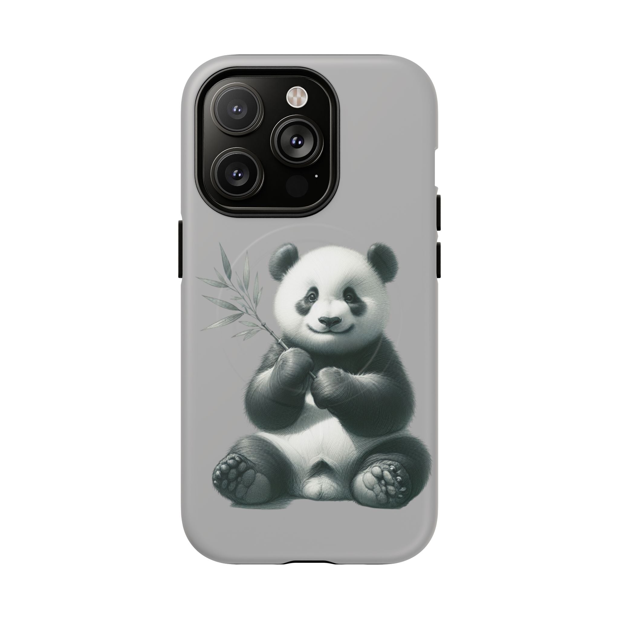 Cute Panda Magnetic Phone Case, Durable Phone Cover, Gift for Animal Lovers, Cute Phone Accessory, Stylish Protection Case