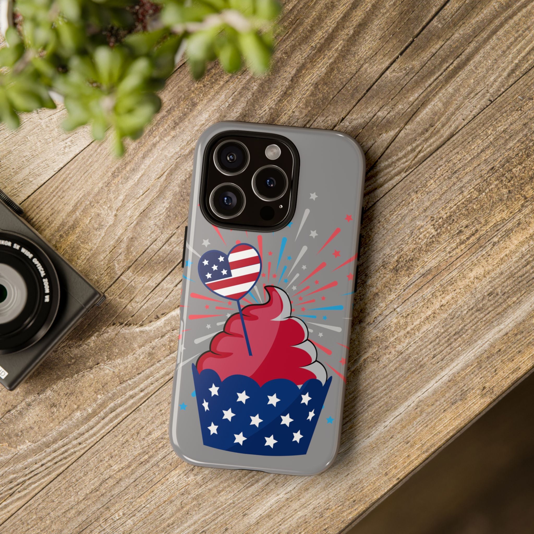 Patriotic Phone Case - Tough Cases, Independence Day Decor, July 4th Gift, Star-Spangled Design, Independence Celebration Accessory