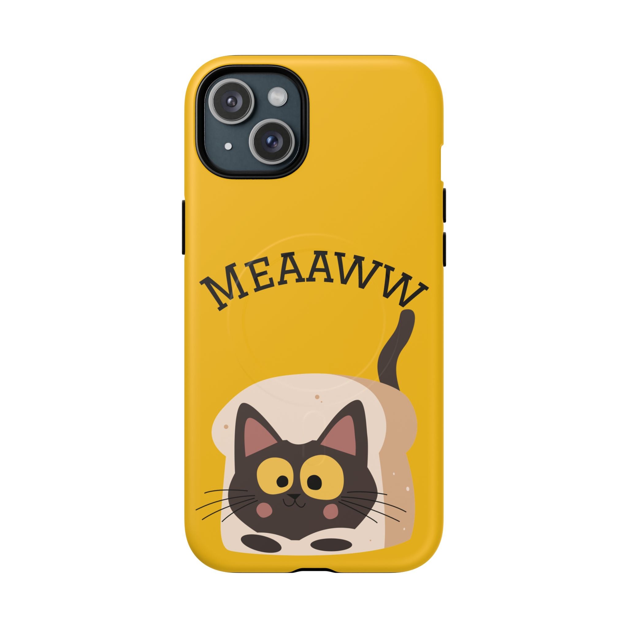 Funny Cat Phone Case for Pet Lovers, Tough Magnetic Cases, Cute Cat Accessory, Gift for Cat Owners, Unique Cat Themed Gift