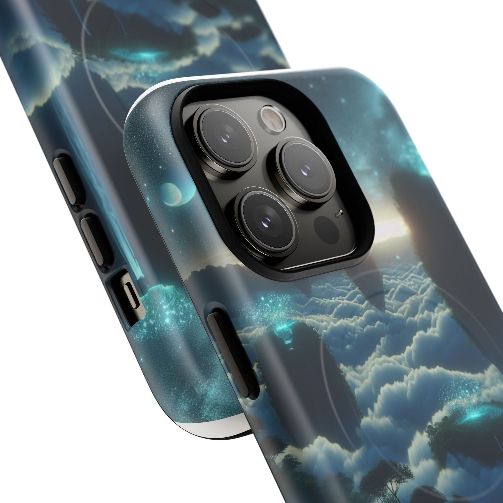 Dreamy Landscape Magnetic Phone Case, Tough Armor Cover, Cosmic Gift, Aesthetic Case for Cell Phones, Unique Phone Accessory
