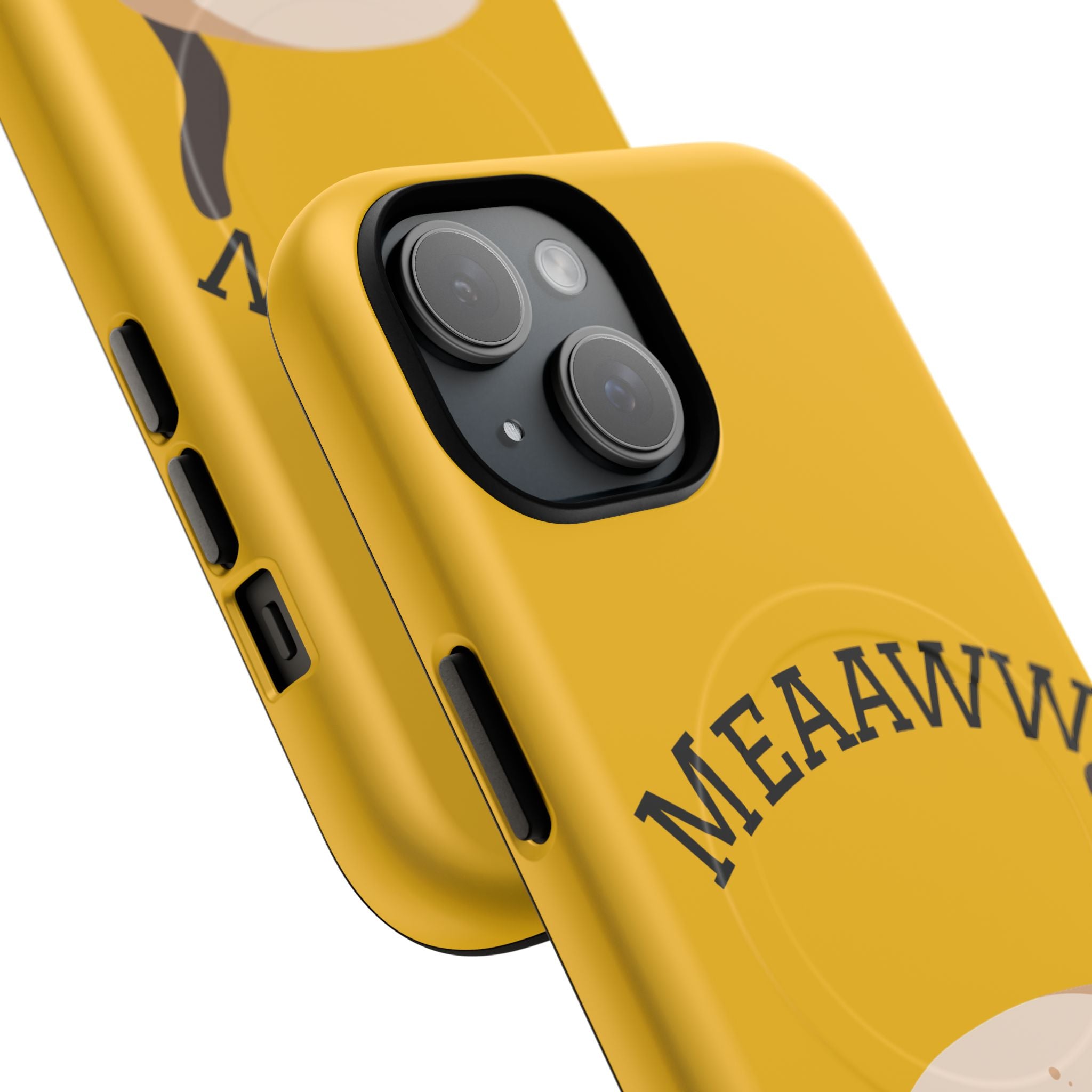 Funny Cat Phone Case for Pet Lovers, Tough Magnetic Cases, Cute Cat Accessory, Gift for Cat Owners, Unique Cat Themed Gift